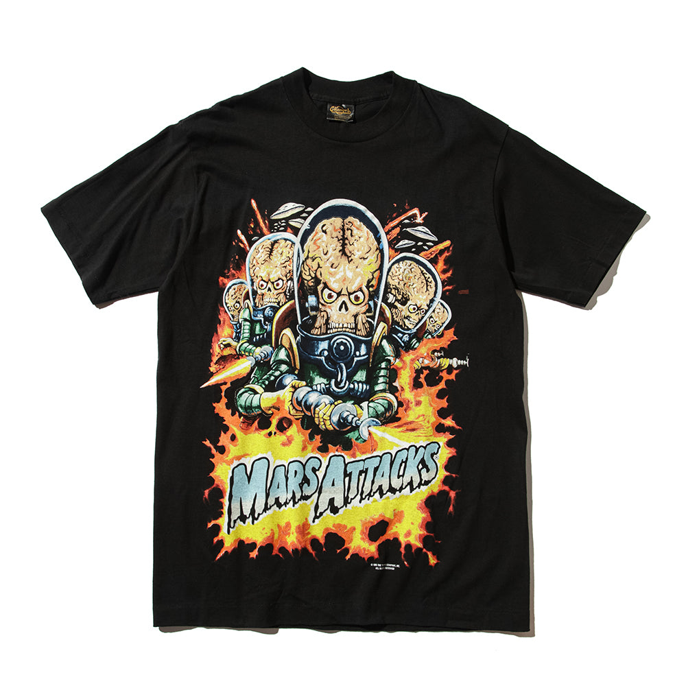 Vintage 90s MARS ATTACKS Tシャツ USED】90'S MARS ATTACKS! T-SHIRT | KONBINI