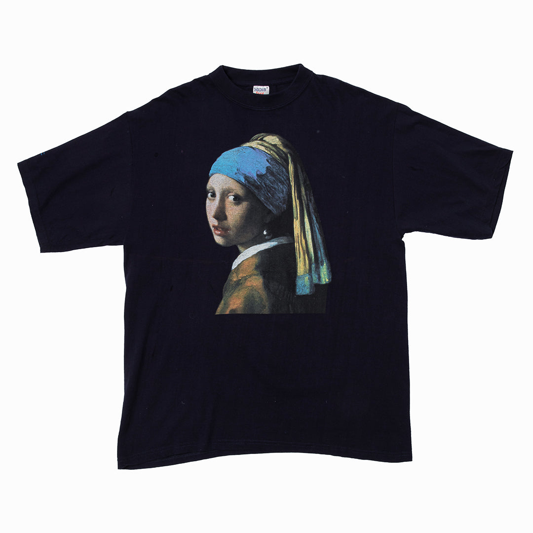 90s Girl with a Pearl Earring [真珠の耳飾りの少女] t shirt – weber