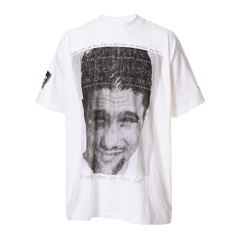 80s Broken noses film by Bruce Weber t shirt- – weber