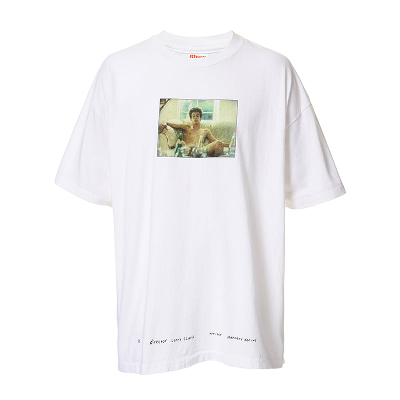 KIDS weber Tシャツ ロゴ 白 XXL Tee Larry Clark KIDS × weber Logo T