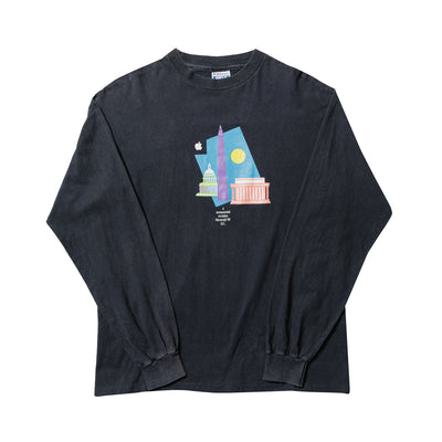 90s Apple long sleeve t shirt