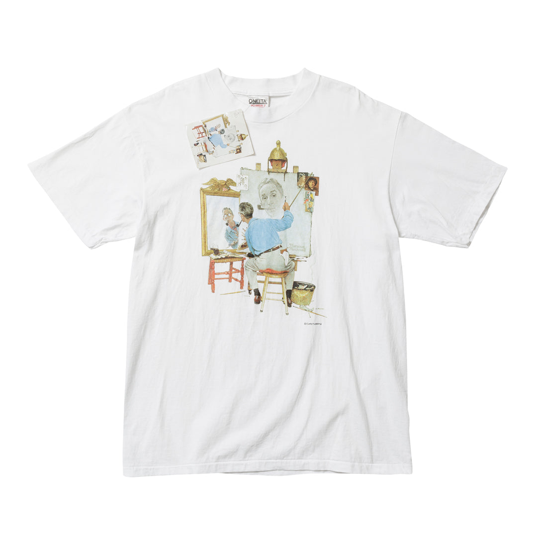 90s Norman Rockwell 100th Birthday Collection t shirt