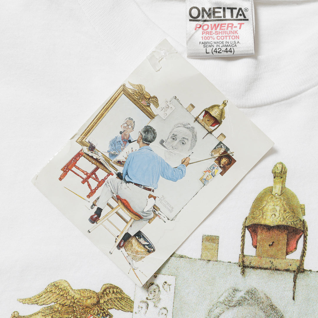 90s Norman Rockwell 100th Birthday Collection t shirt – weber