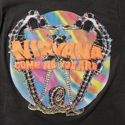90s Nirvana "Come As You Are" t shirt