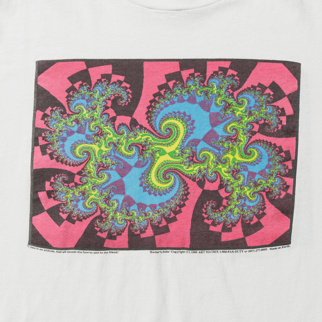 80-90s Fractal art t-shirt