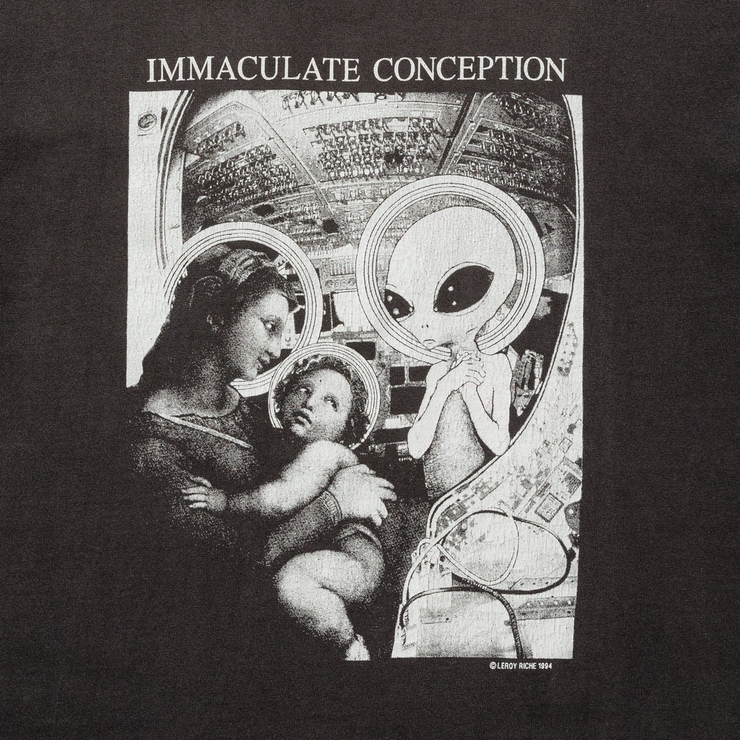 90s Alien & Jesus t shirt