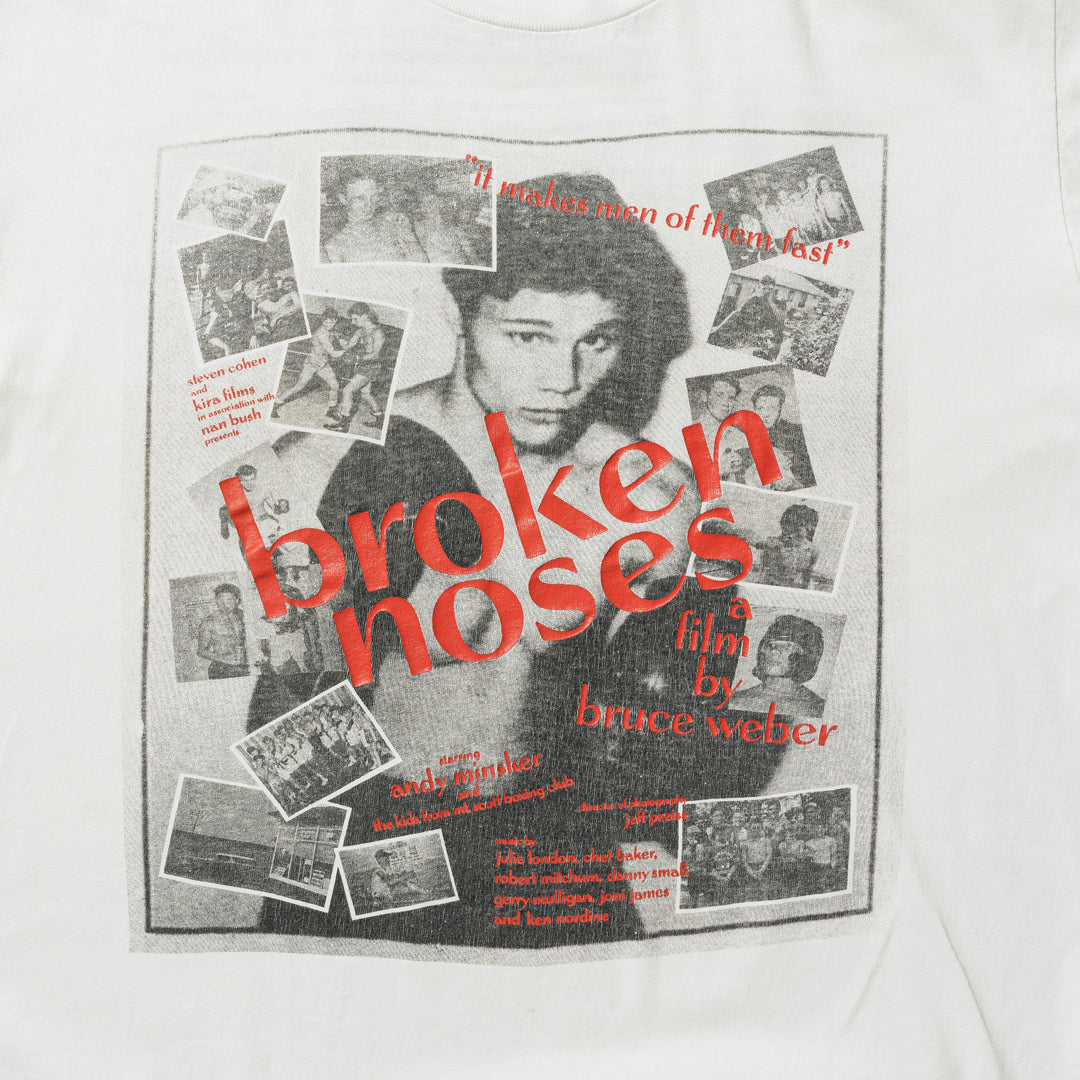 80s Broken Nose film by Bruce Weber T-shirt--