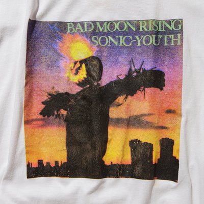 80s Sonic Youth Bad Moon Rising Tour 1985 t shirt