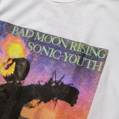 80s Sonic Youth Bad Moon Rising Tour 1985 t shirt