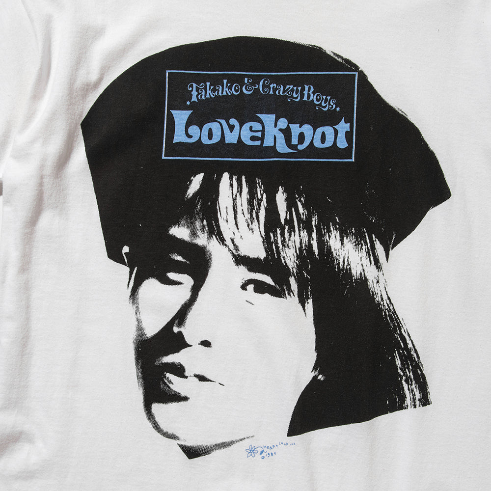 80s Takako Shirai &Crazy Boys "LOVEKNOT" t shirt