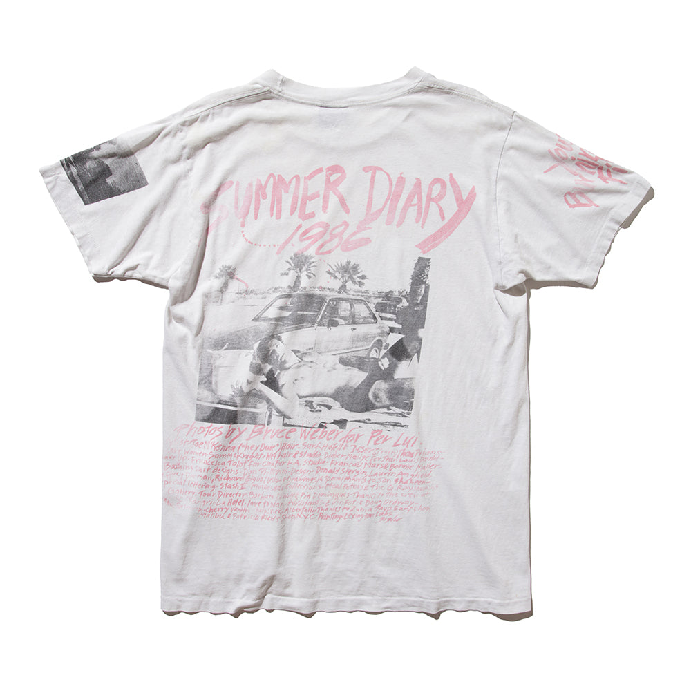 80s Summer diary Photography by Bruce Weber  for Per lui  t shirt