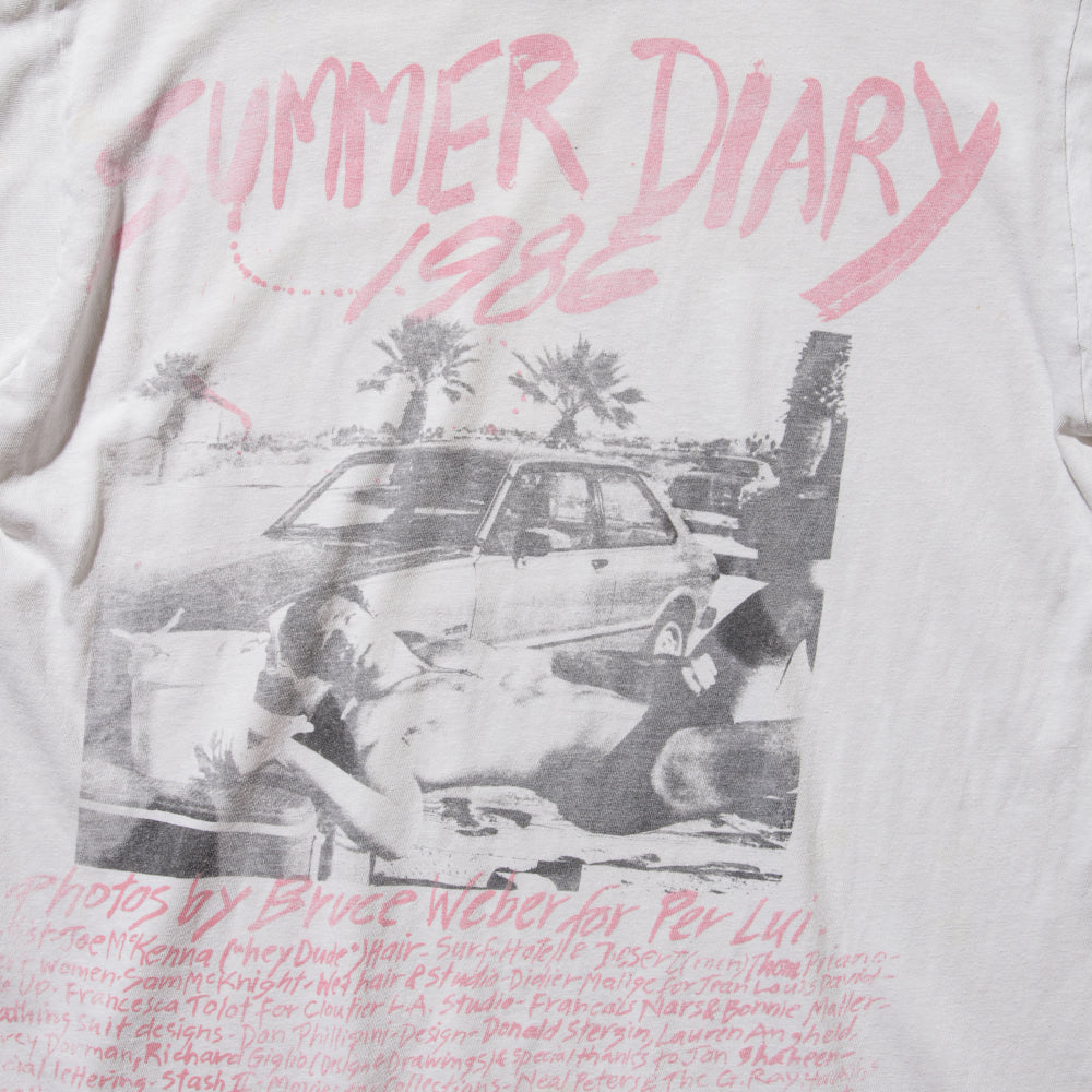 80s Summer diary Photography by Bruce Weber  for Per lui  t shirt