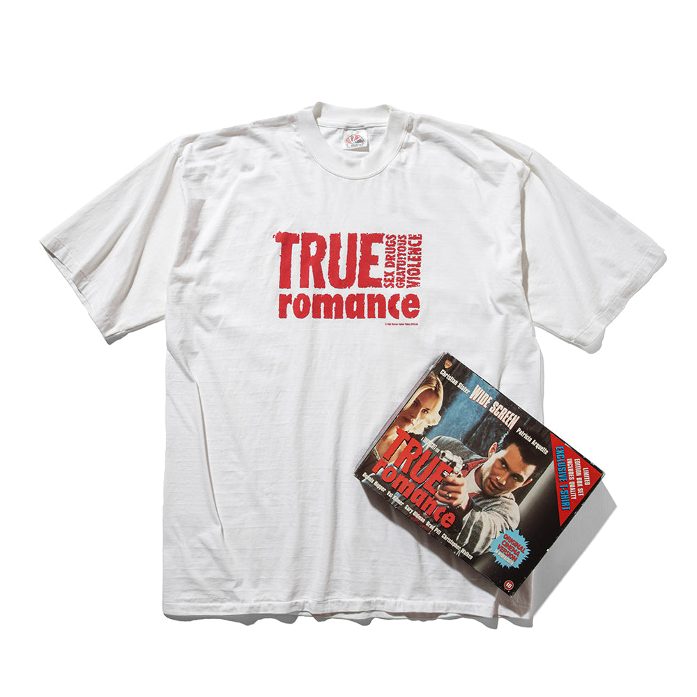 90s True Romance  t shirt ＆ VHS box