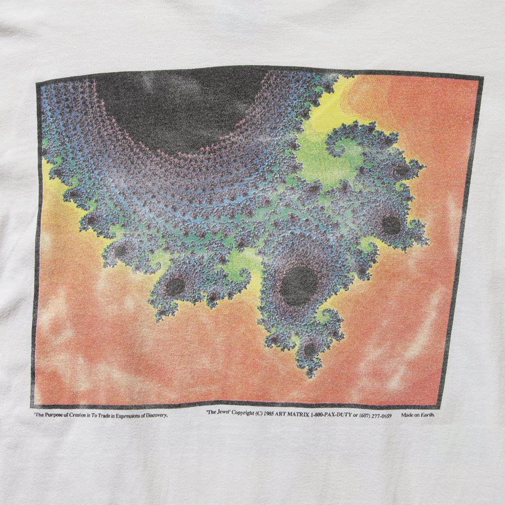 90s Fractal art t shirt