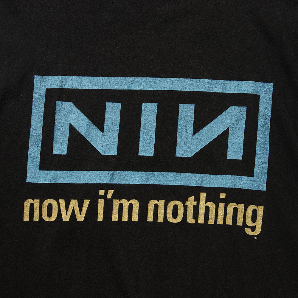 90s Nine Inch Nails "now I'm nothing" t shirt