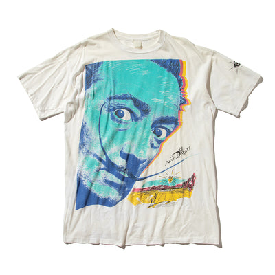 80s CLONES Hand-printed "DALI" t shirt