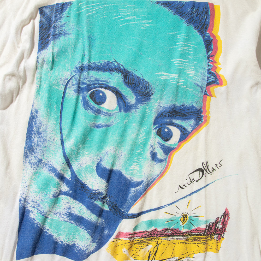 80s CLONES Hand-printed "DALI" t shirt