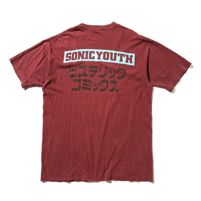 90s HYSTERIC GLAMOUR x SONIC YOUTH ''無敵戦隊ソニックユース'' t shirt