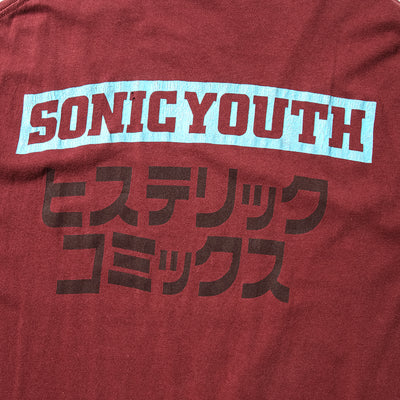 90s HYSTERIC GLAMOUR x SONIC YOUTH ''無敵戦隊ソニックユース'' t shirt