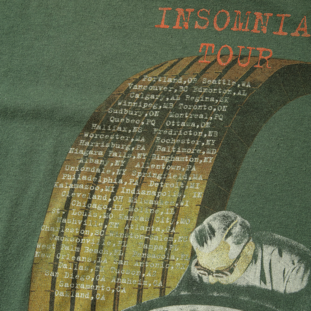 90s green day Insomniac tour t shirt