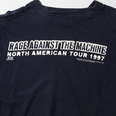 90s Rage Against the Machine art work by Barbara Kruger t shirt