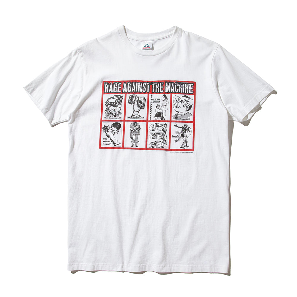 90s Rage Against the Machine art work by Barbara Kruger t-shirt