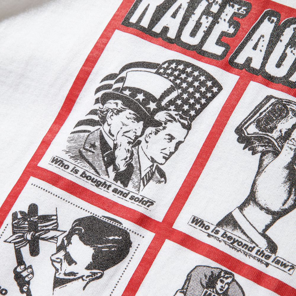 90s Rage Against the Machine art work by Barbara Kruger t-shirt