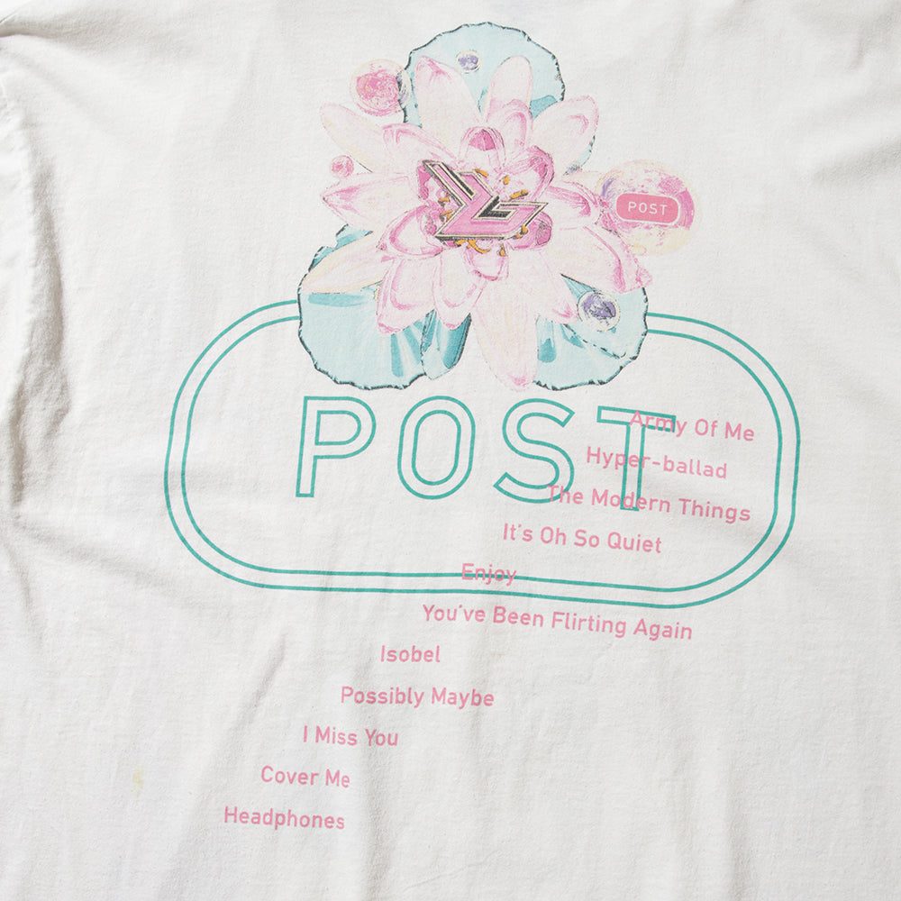 90s Bjork "POST" BACKSTAGE PASS t shirt