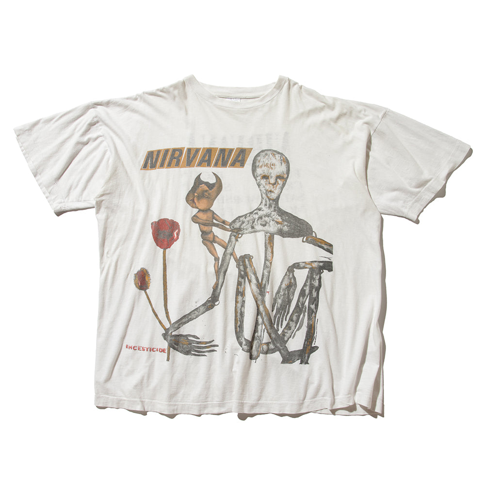 90s Nirvana "INCESTICIDE" t shirt