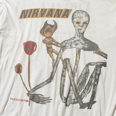 90s Nirvana "INCESTICIDE" t shirt