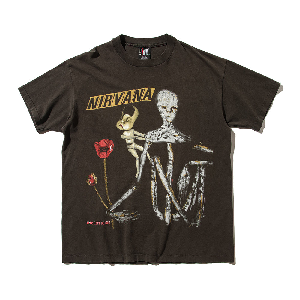 90s Nirvana "INCESTICIDE" t shirt