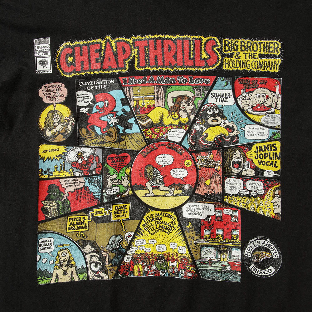 00s JANIS JOPLIN “cheap thrills” t shirt