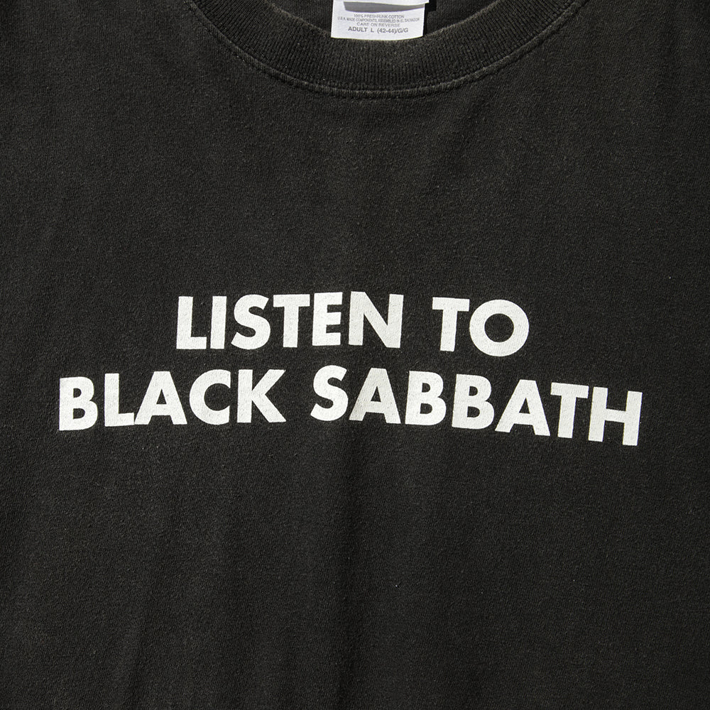 90s big brother "LISTEN TO BLACK SABBATH" t shirt