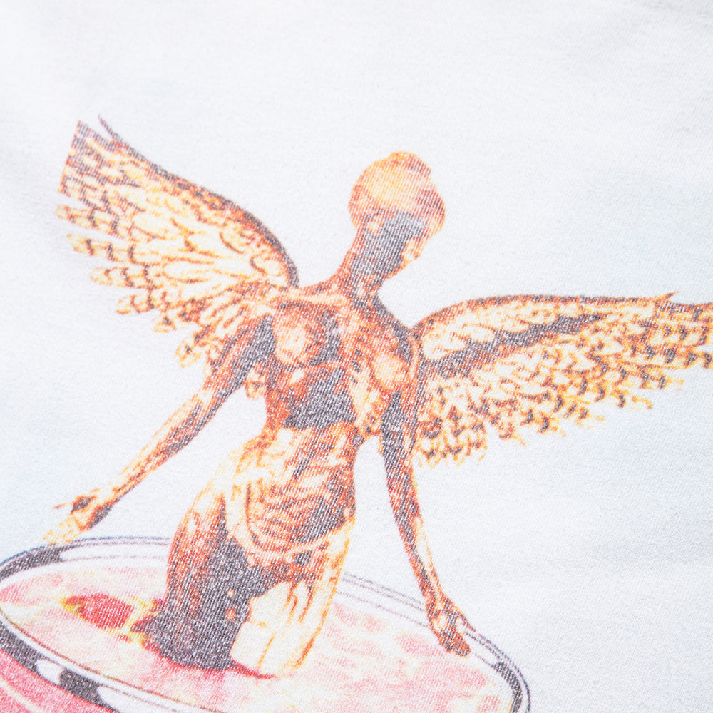 90s NIRVANA "IN UTERO in ROMA" T-shirt