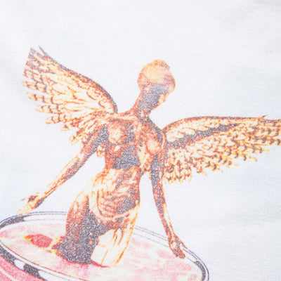 90s NIRVANA "IN UTERO in ROMA" T-shirt