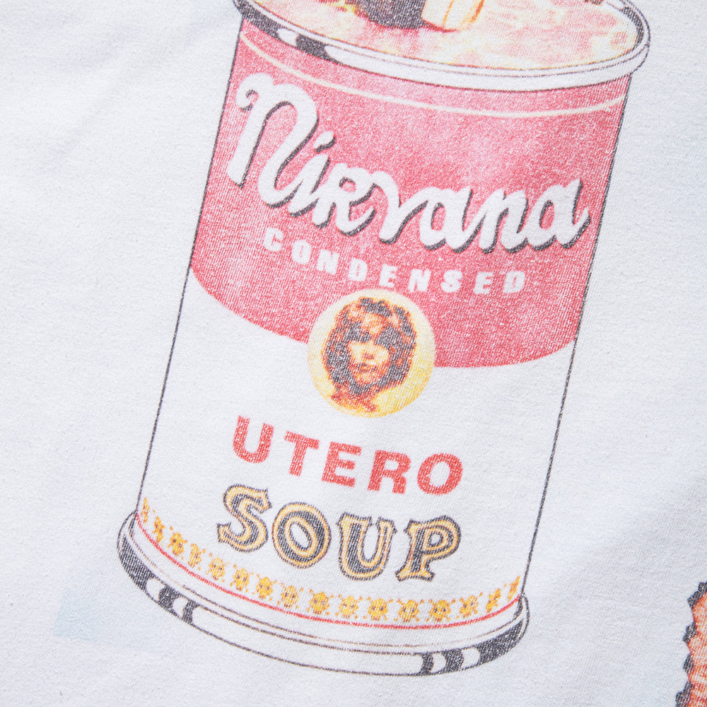 90s NIRVANA "IN UTERO in ROMA" T-shirt