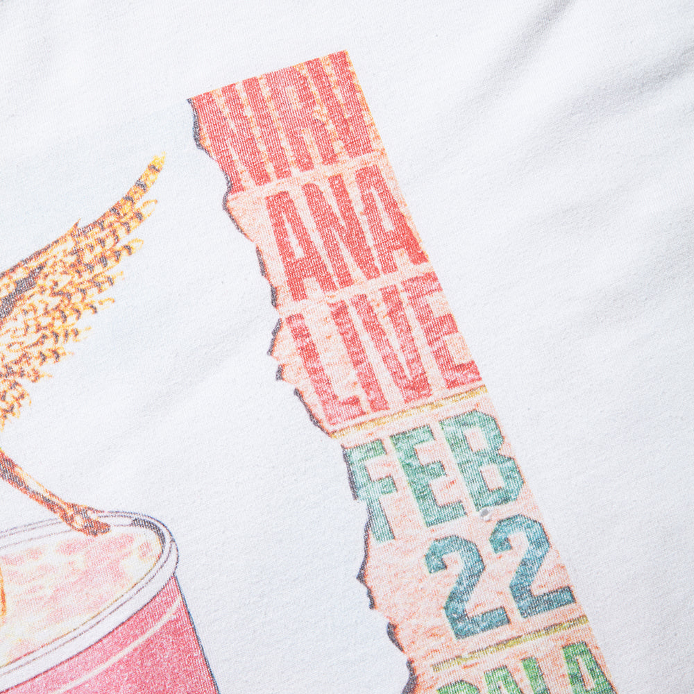 90s NIRVANA "IN UTERO in ROMA" T-shirt