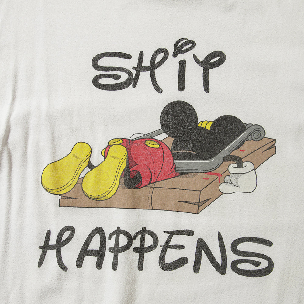 00s "Shit Happens" parody  t shirt