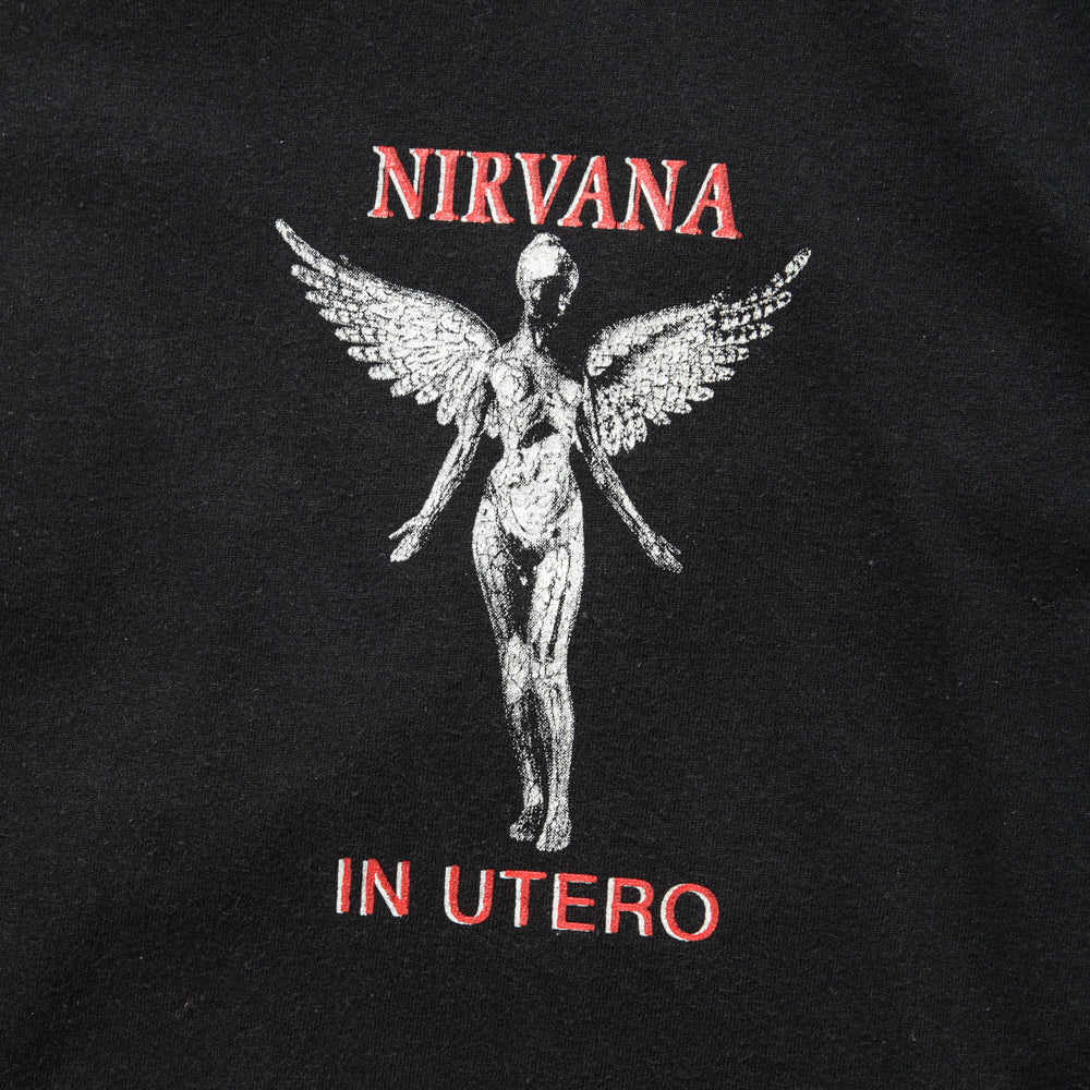 90s Nirvana "IN UTERO" t shirt