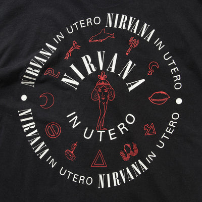 90s Nirvana "IN UTERO" t shirt