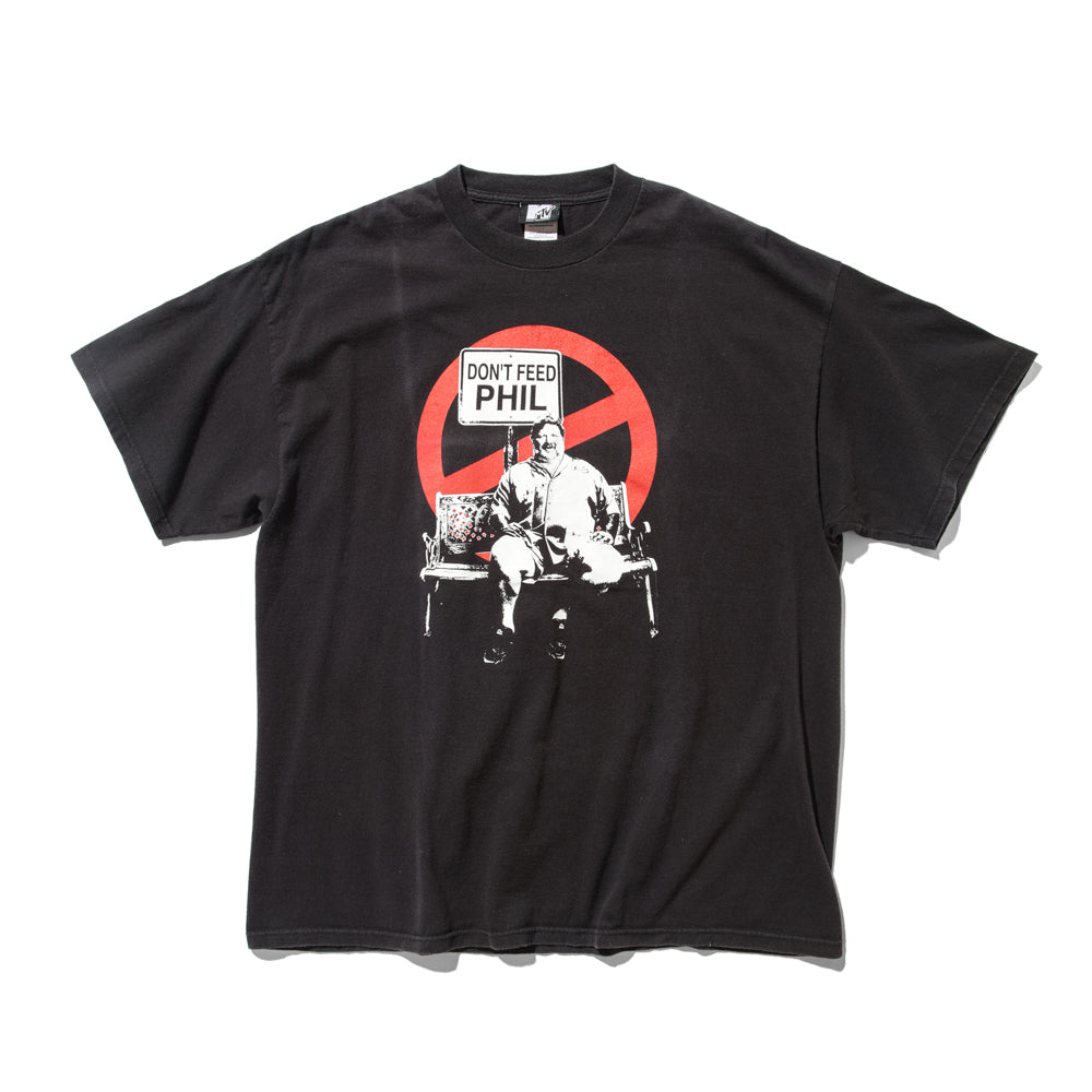 00s MTV  “Don't Feed Phil”  t shirt