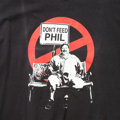 00s MTV  “Don't Feed Phil”  t shirt