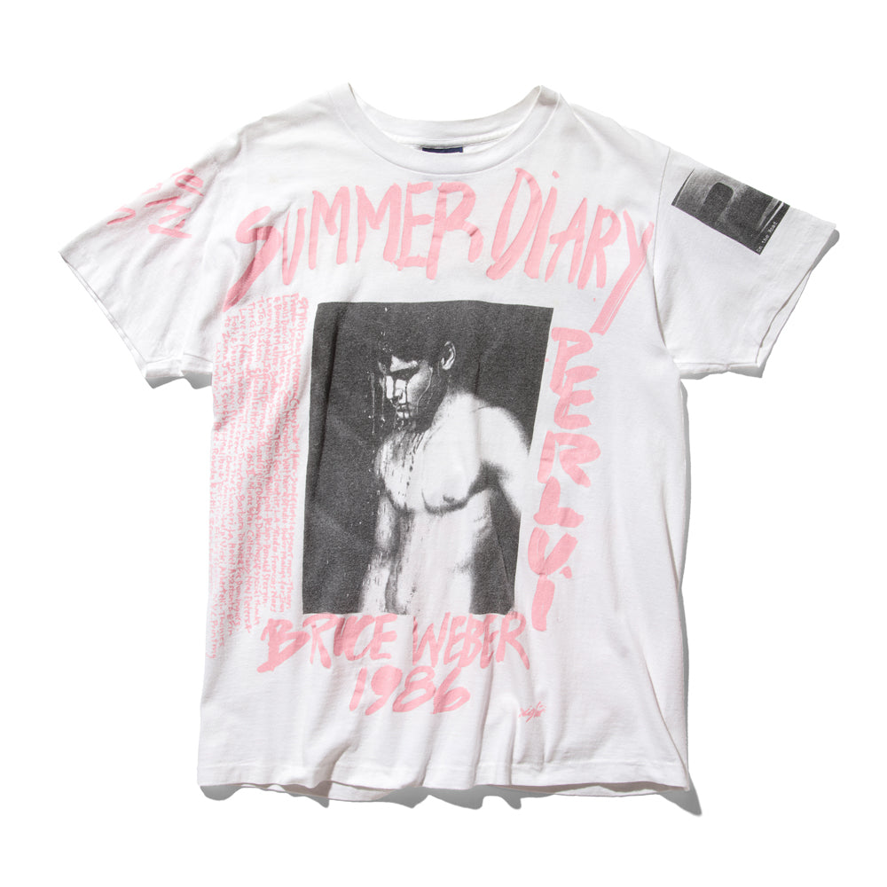 80s Summer diary Photography by Bruce Weber  for Per lui  t shirt