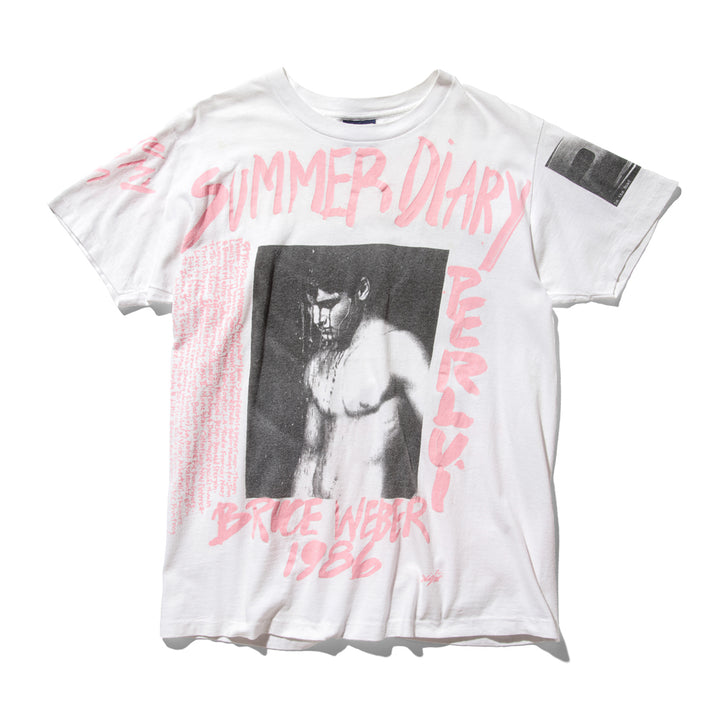 美品！Bruce Weber / Tシャツ/ A LETTER TO TRUE 80s Summer diary