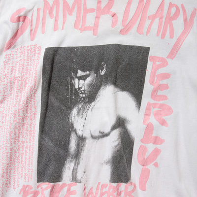 80s Summer diary Photography by Bruce Weber  for Per lui  t shirt