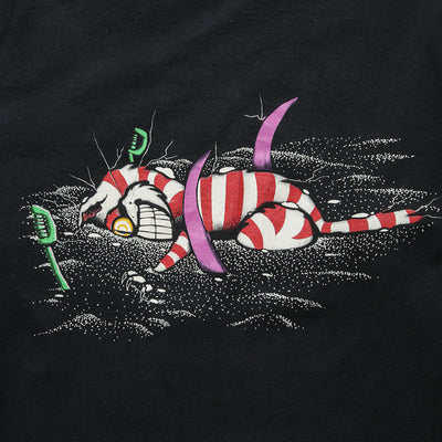 90s Alice's Adventures in Wonderland "CHESHIRE CAT" long sleeve t shirt