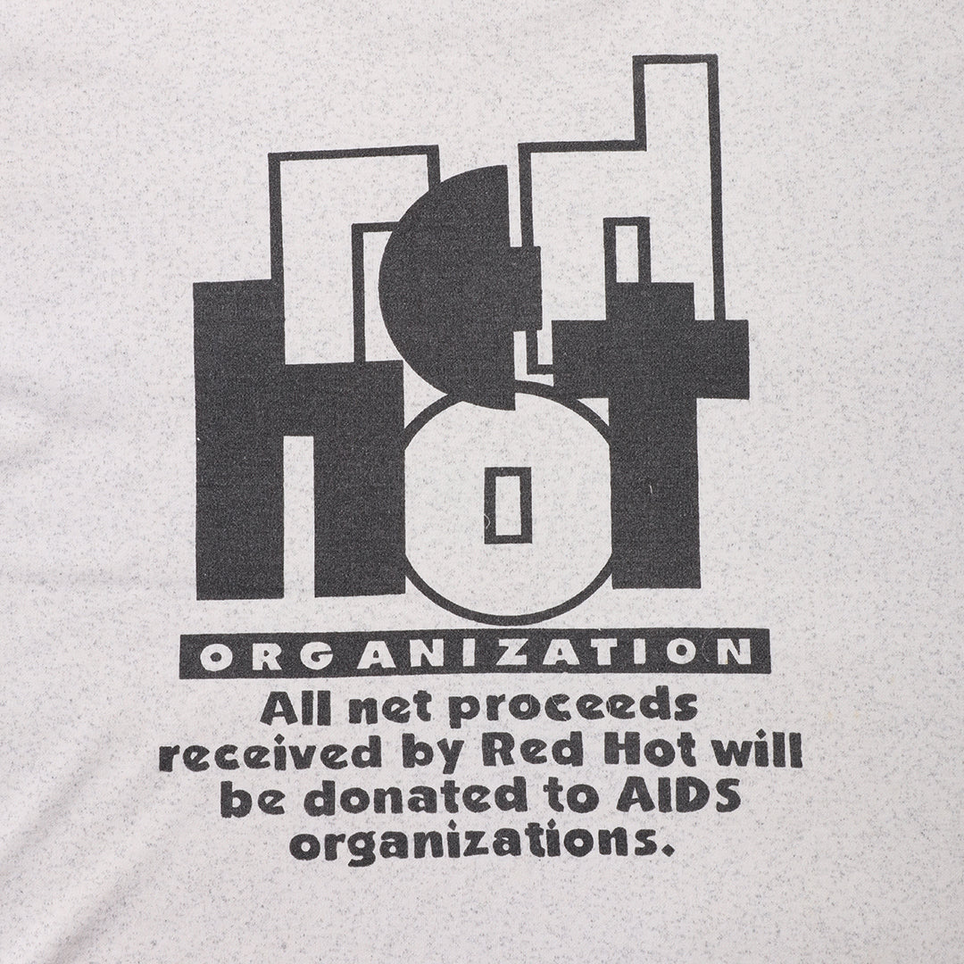 90s Red Hot aids charity t shirt