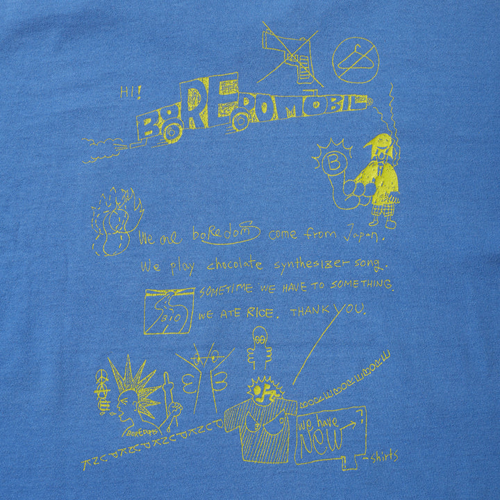 90s BOREDOMS[ボアダムス]t shirt – weber