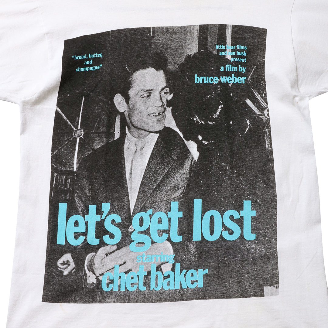 80s Let's get lost film by Bruce Weber t shirt +flyer