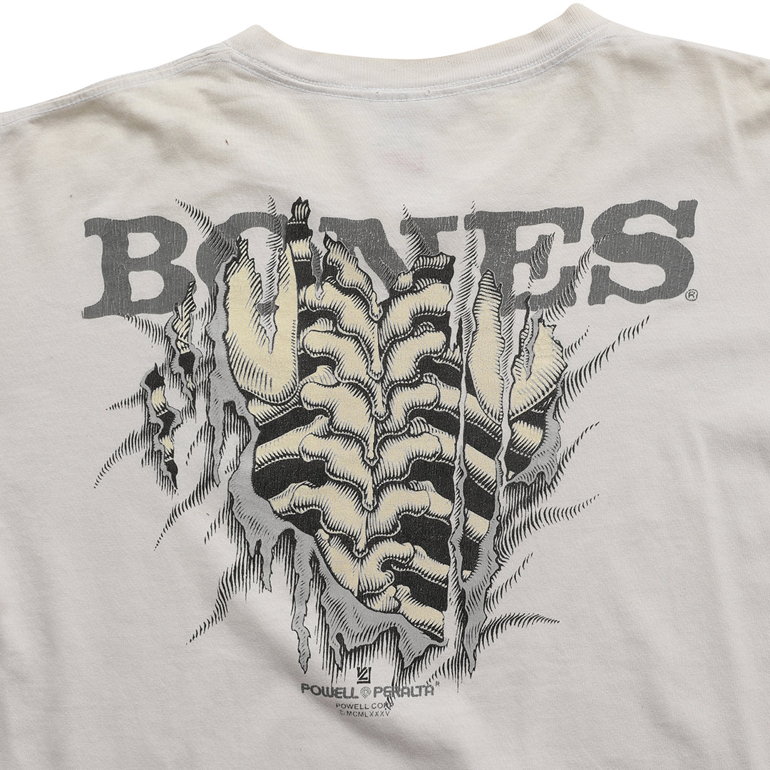 80s POWELL-PERALTA "BONES" t shirt
